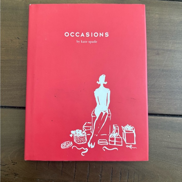 kate spade Other - Kate Spade Red ‘Occasions’ Book